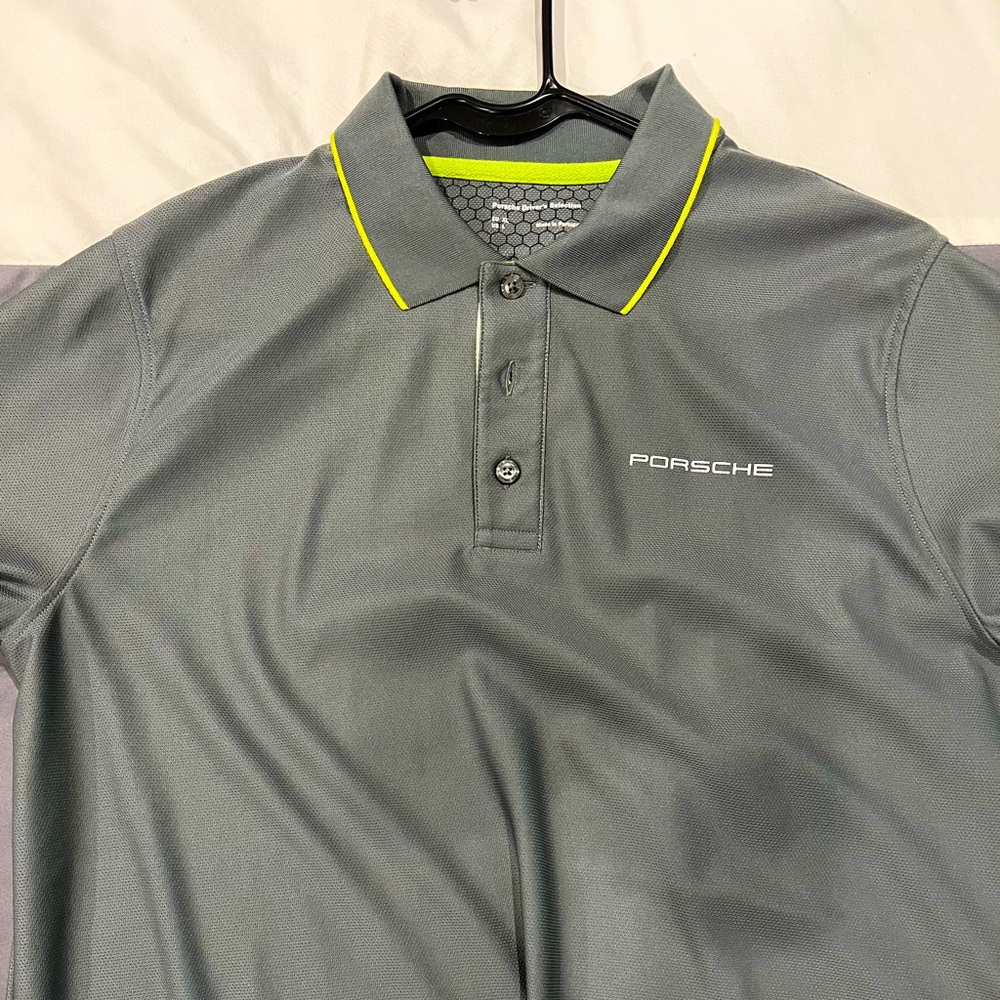 Porsche Large Polo Shirt. Never worn.